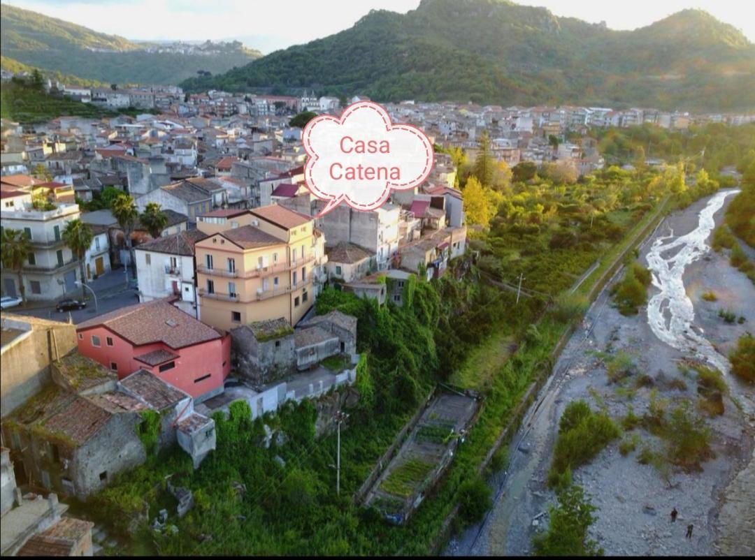 Casa Catena Francavilla di Sicilia Bagian luar foto